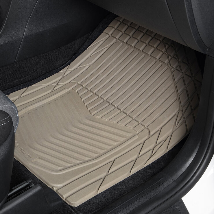 Michelin Tapete Universal de Hule Café Para Automóvil 4 Piezas — Imagen 2 de 4