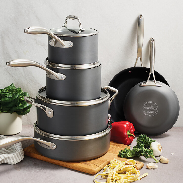 Tramontina Juego de Batería de Cocina Antiadherente 10 piezas — Imagen 1 de 4
