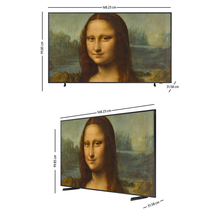 Samsung Pantalla 75" QLED The Frame 4K UHD Smart TV — Imagen 2 de 4