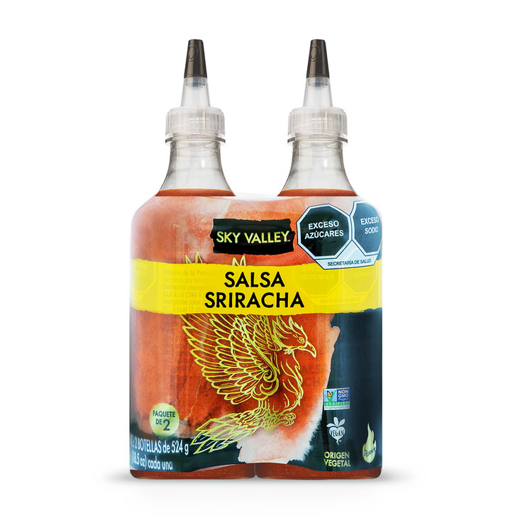 Sky Valley Salsa Sriracha 2 pzas de 524 g — Imagen 1 de 2