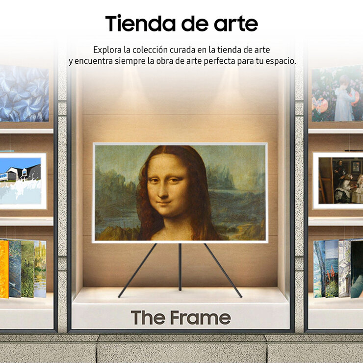 Samsung Pantalla 75" QLED The Frame 4K UHD Smart TV — Imagen 3 de 4