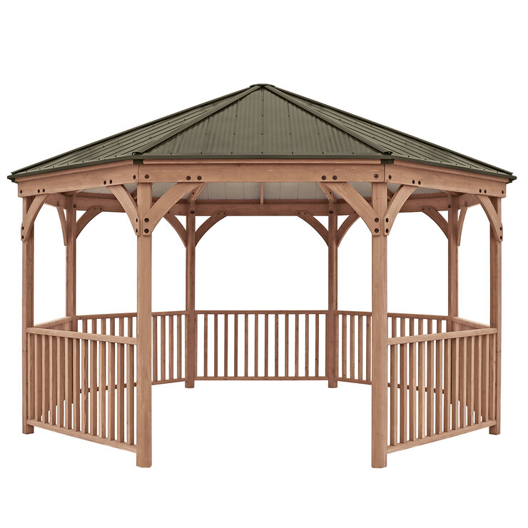 Yardistry, Pergola Octagonal de 4.27m — Imagen 2 de 4