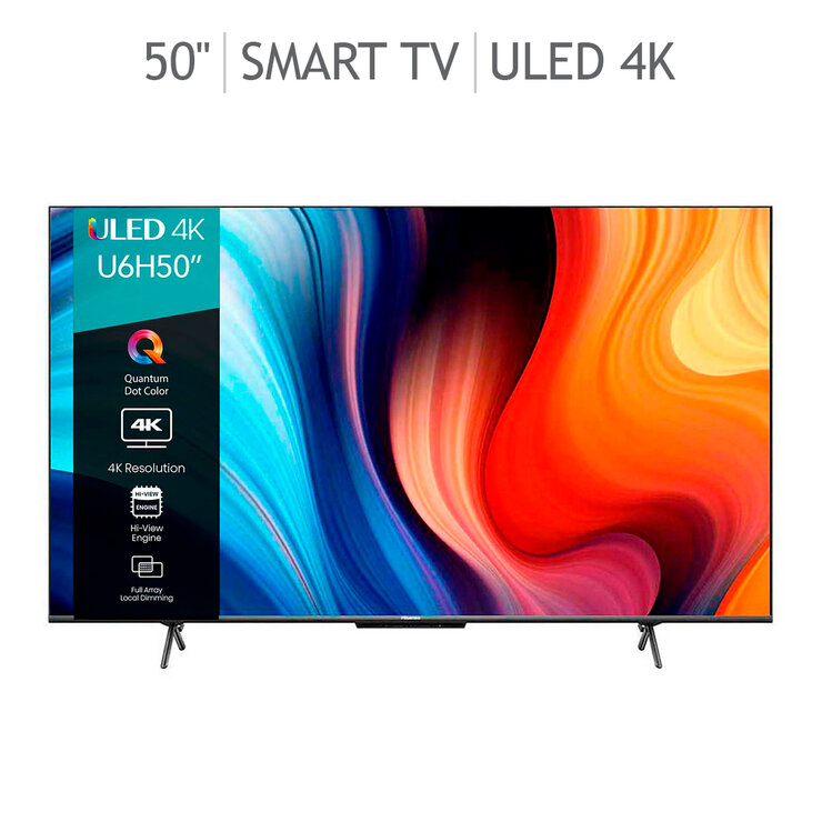 Hisense Pantalla 50" ULED 4K UHD Smart TV — Imagen 1 de 3