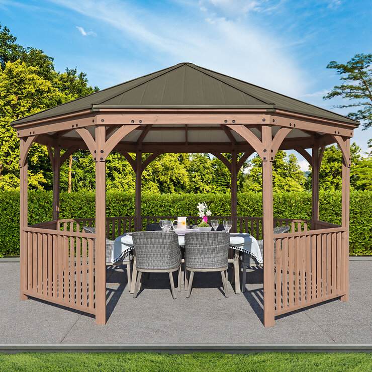 Yardistry, Pergola Octagonal de 4.27m — Imagen 1 de 4
