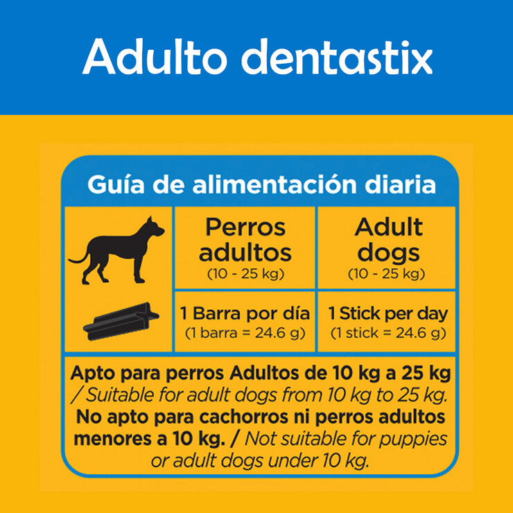 Pedigree Botana cuidado Oral para Perros Adultos Dentastix Original 30 pzas — Imagen 4 de 4