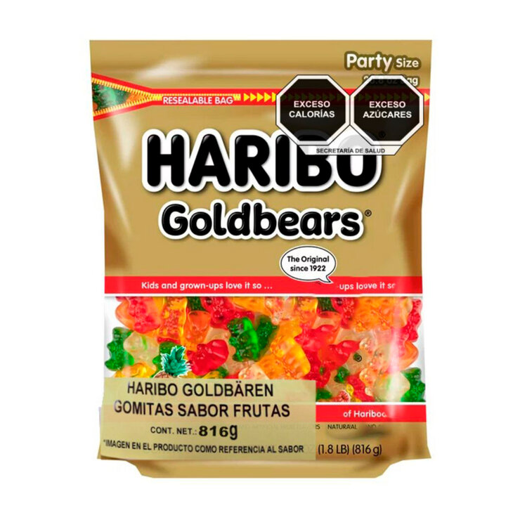Haribo Gomitas Sabor Frutas 816 g — Imagen 1 de 3