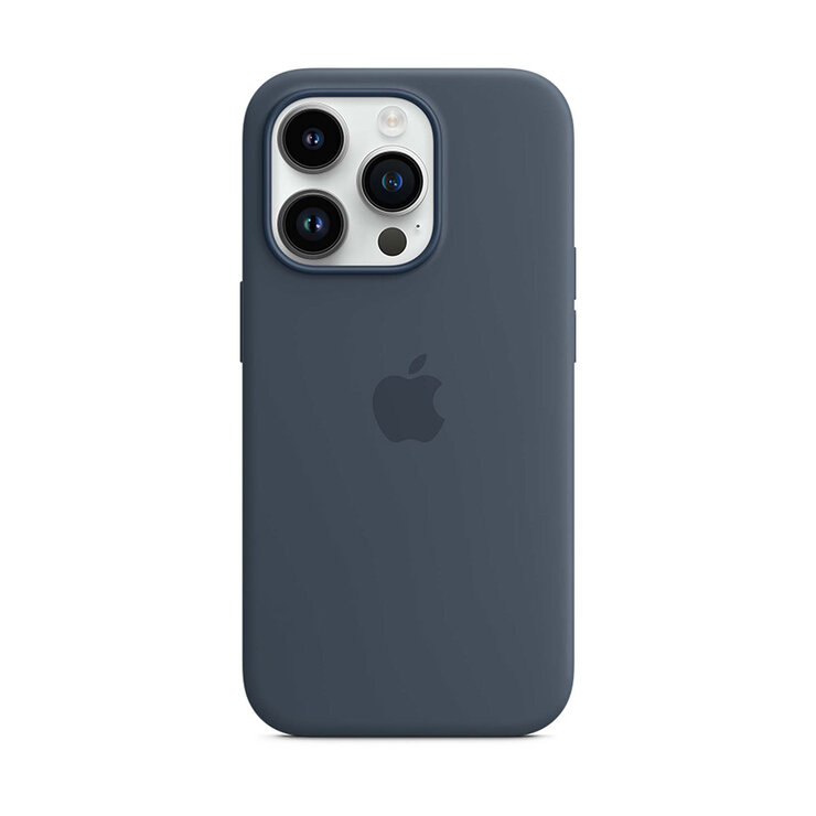 Apple Funda de Silicón con MagSafe para el iPhone 14 Pro Azul Tempestad — Imagen 1 de 2
