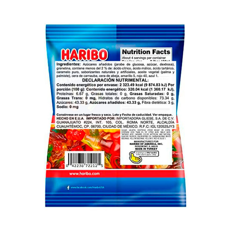 Haribo Variedad de Gomitas 726 g — Imagen 3 de 3