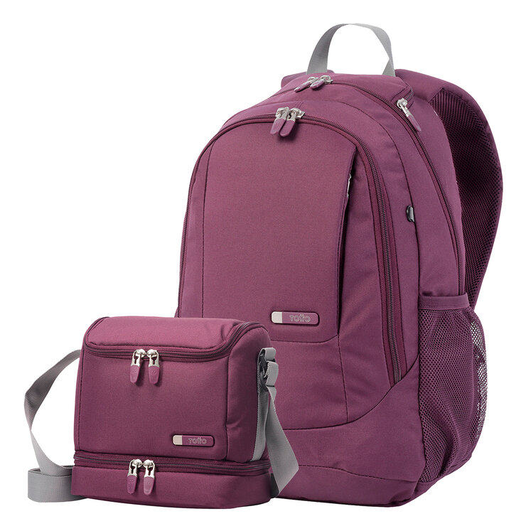Mochila con Lonchera Batara Totto — Imagen 4 de 4