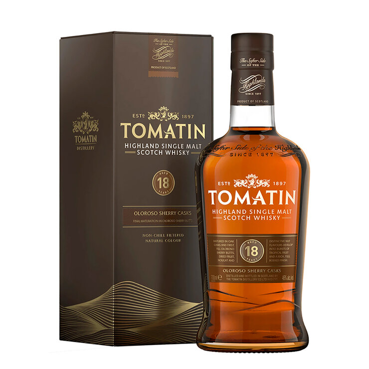 Whisky Tomatin 18 Años 700ml — Imagen 1 de 2