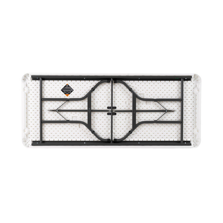 Lifetime Mesas Plegables 1.82cm Color Blanco 22 Piezas con Carro Transportador — Imagen 2 de 4