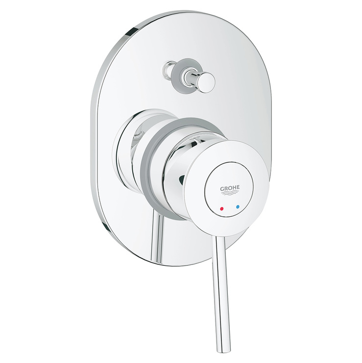 Grohe, Monomando Cromado para Regadera BauClassic — Imagen 1 de 2