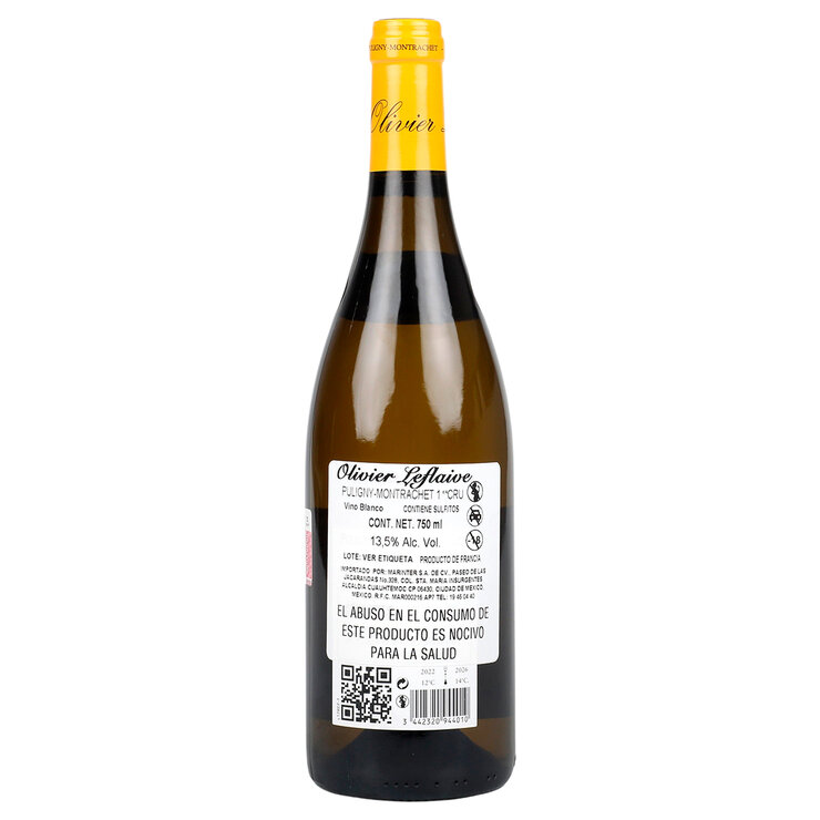 Vino Blanco Olivier Leflaive Puligny Montrachet 750ml — Imagen 3 de 3