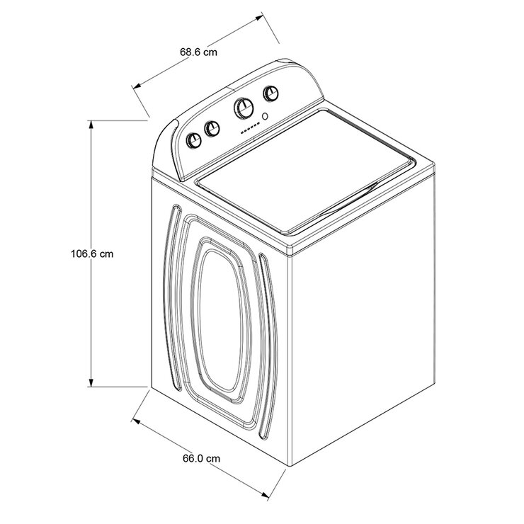 Whirlpool Lavadora 19Kg Top Load — Imagen 3 de 3