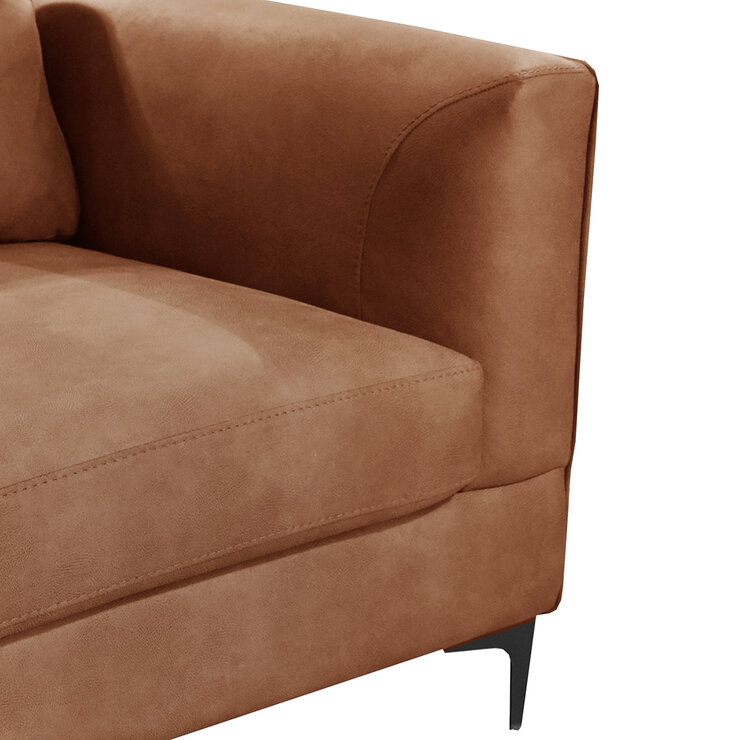 Harvey, Love seat Color Café — Imagen 2 de 4
