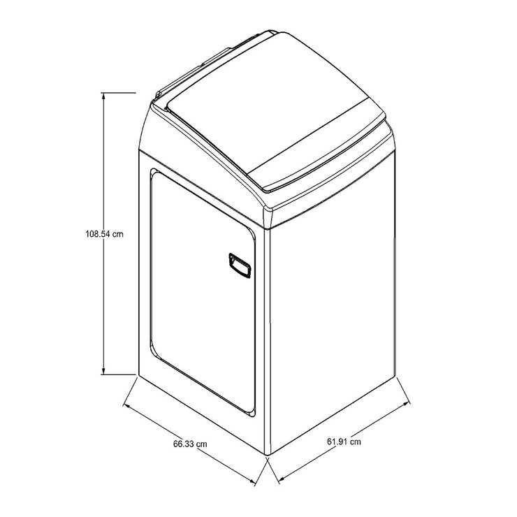 Whirlpool Lavadora 21Kg Top Load — Imagen 3 de 3