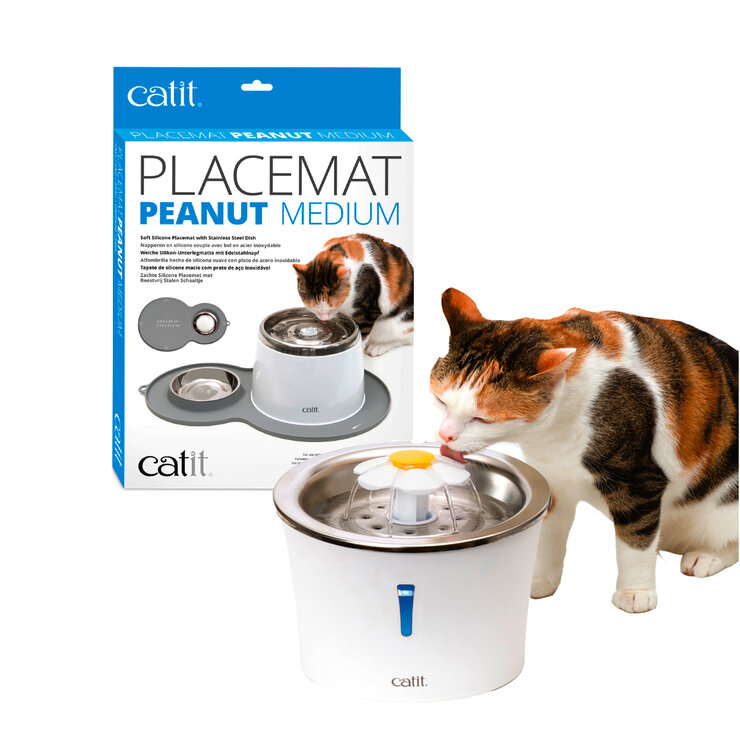 Catit Fuente para Gatos de Acero Inoxidable 3 l — Imagen 2 de 2