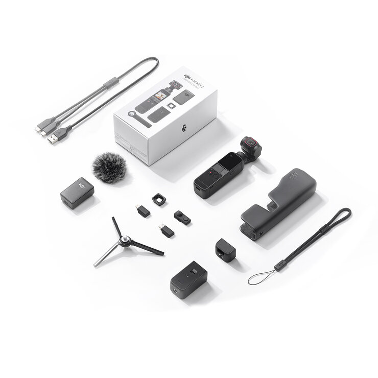 DJI Pocket Combo Creator 2 Cámara con estabilización en 3 ejes  — Imagen 1 de 3
