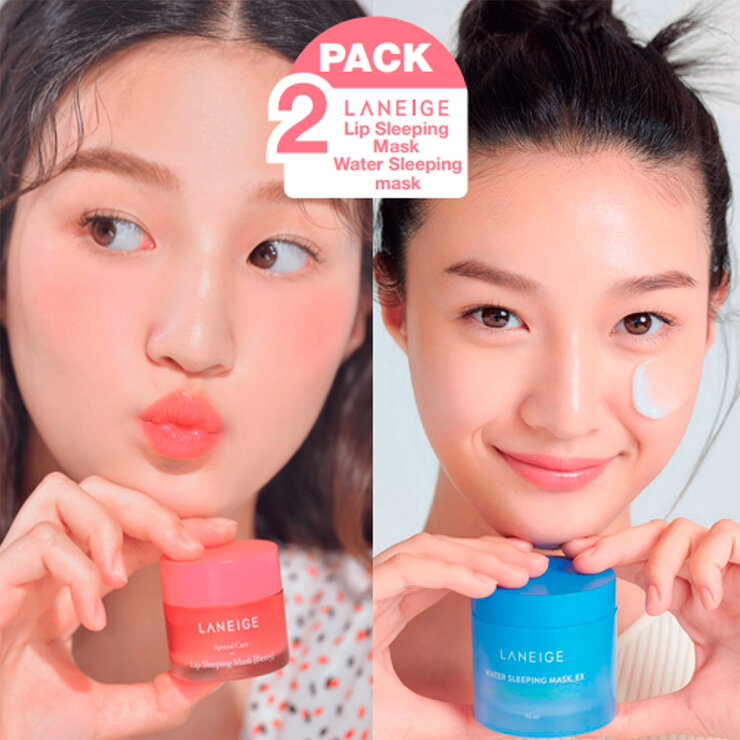  Laniege Mascarilla para Labios y Gel Facial 20g + 70 ml  — Imagen 2 de 4