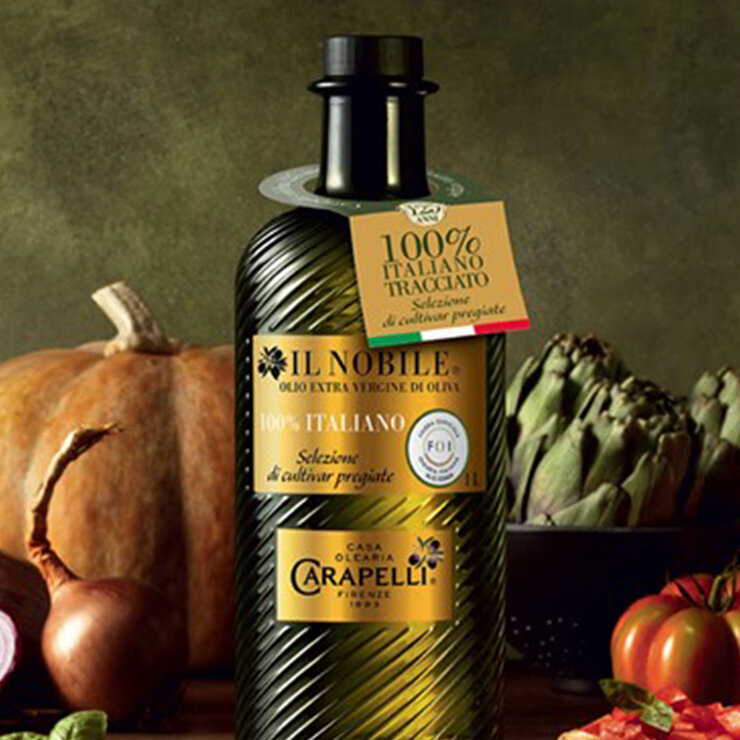 Carapelli Il Nobile Aceite de Oliva Extra Virgen 1 l — Imagen 2 de 3