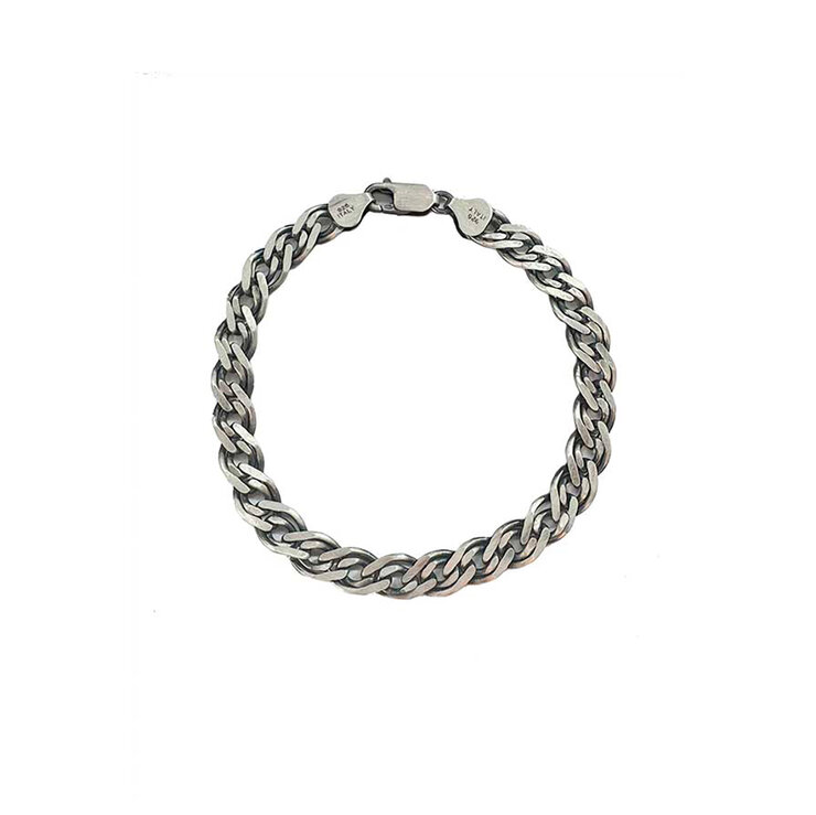 AVONZA MEN PULSERA TRENZA DA GRUESA PLATA.MX — Imagen 2 de 2