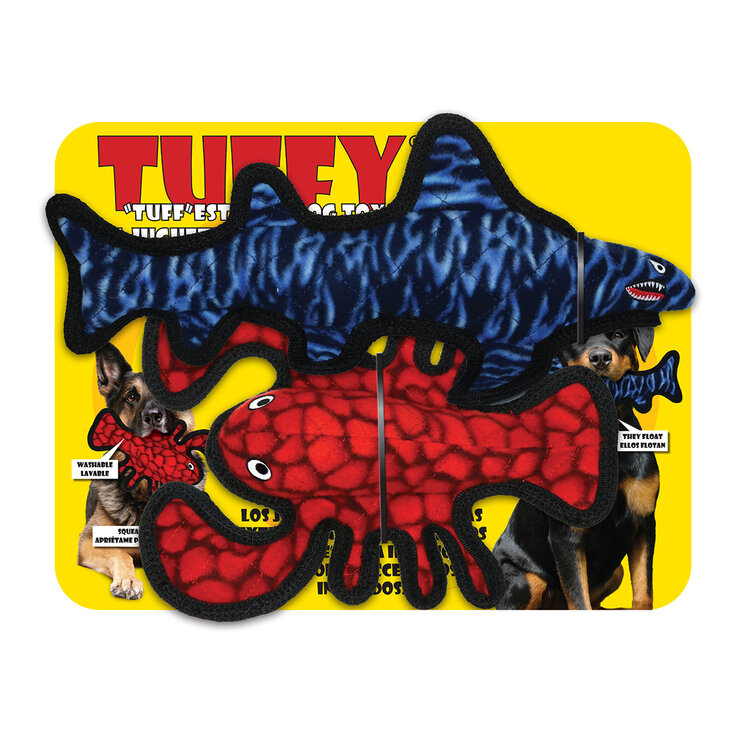 Tuffy Juguete para Perro Más Duradero y Suave 2 pzas — Imagen 1 de 3