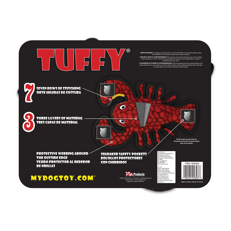 Tuffy Juguete para Perro Más Duradero y Suave 2 pzas — Imagen 2 de 3
