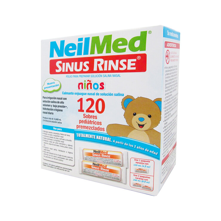Neilmed Sinus Rinse Niños 120 Sobres — Imagen 2 de 3