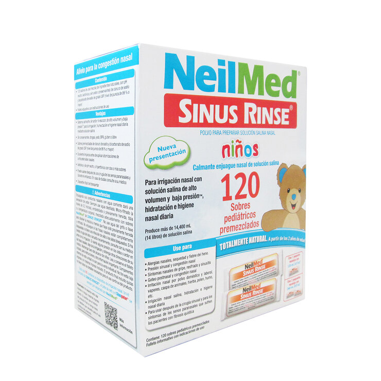 Neilmed Sinus Rinse Niños 120 Sobres — Imagen 3 de 3