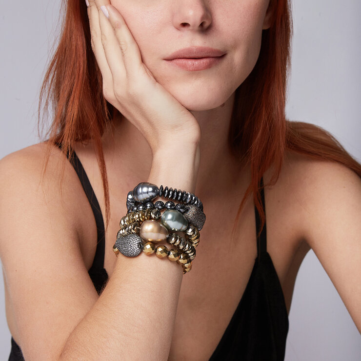 HFM2 Pulsera de Hematita, para Dama Varios Modelos — Imagen 3 de 4