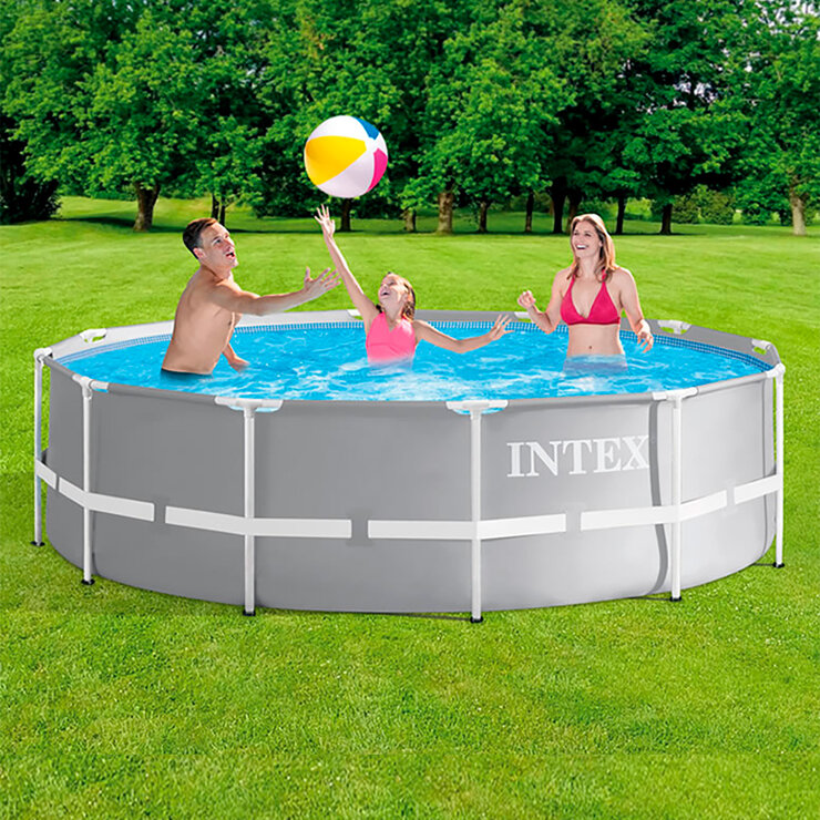 Intex Alberca Circular Con Bomba  — Imagen 1 de 4
