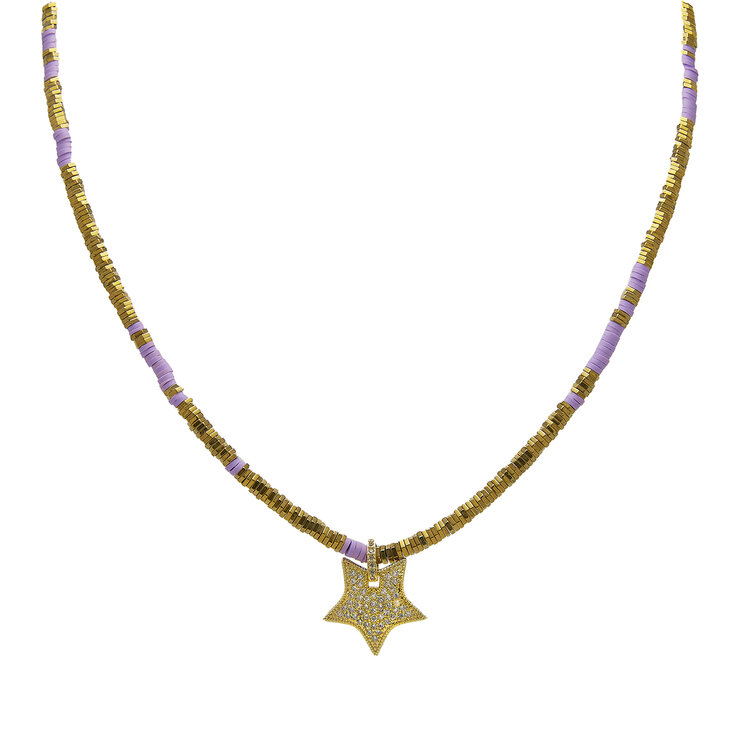 HFM2 Collar Tipo Puka para Dama, Diferentes Dijes — Imagen 1 de 4