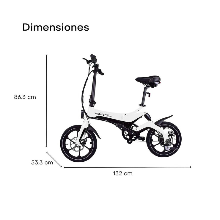 JupiterBike Bicicleta Eléctrica Discovery X5  — Imagen 4 de 4