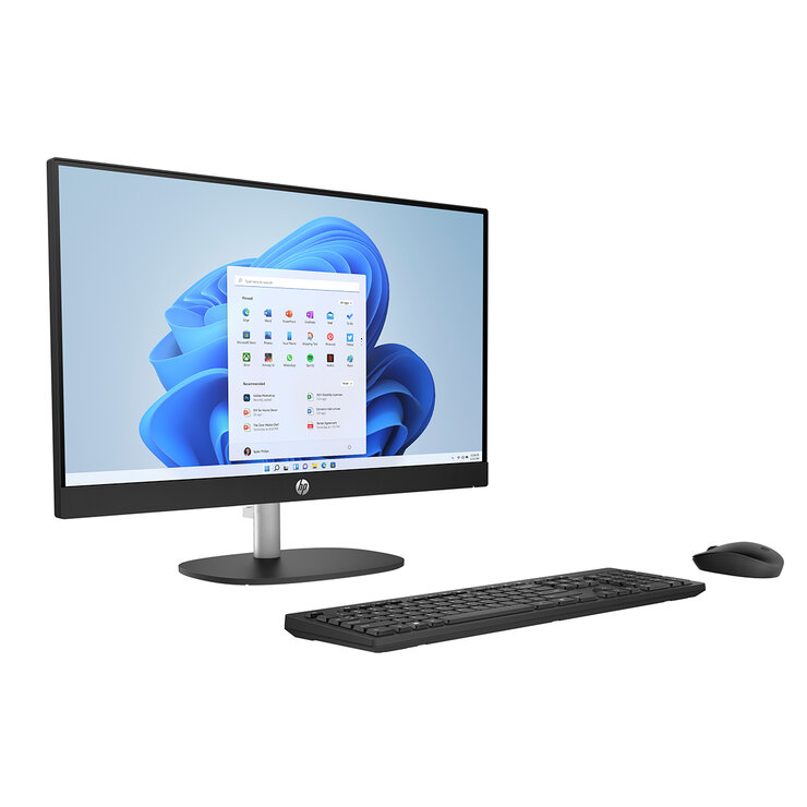 HP All-in-One 24", AMD Ryzen™ 5 8GB RAM, 512GB SSD — Imagen 3 de 4