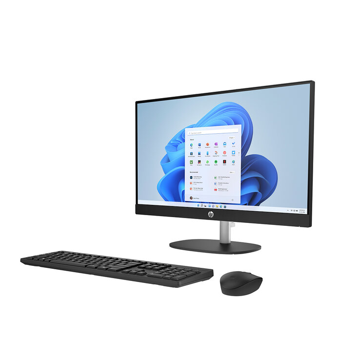 HP All-in-One 24", AMD Ryzen™ 5 8GB RAM, 512GB SSD — Imagen 4 de 4