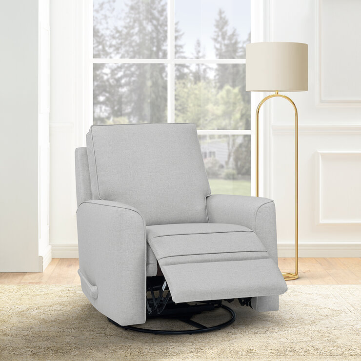 True Innovations, Sillón Reclinable/Mecedora Giratoria de Tela — Imagen 3 de 4
