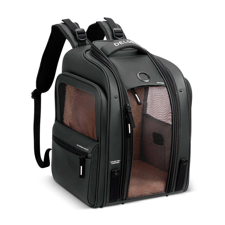 Delsey Bolsa Porta Mascotas tipo Mochila Raspail — Imagen 3 de 4