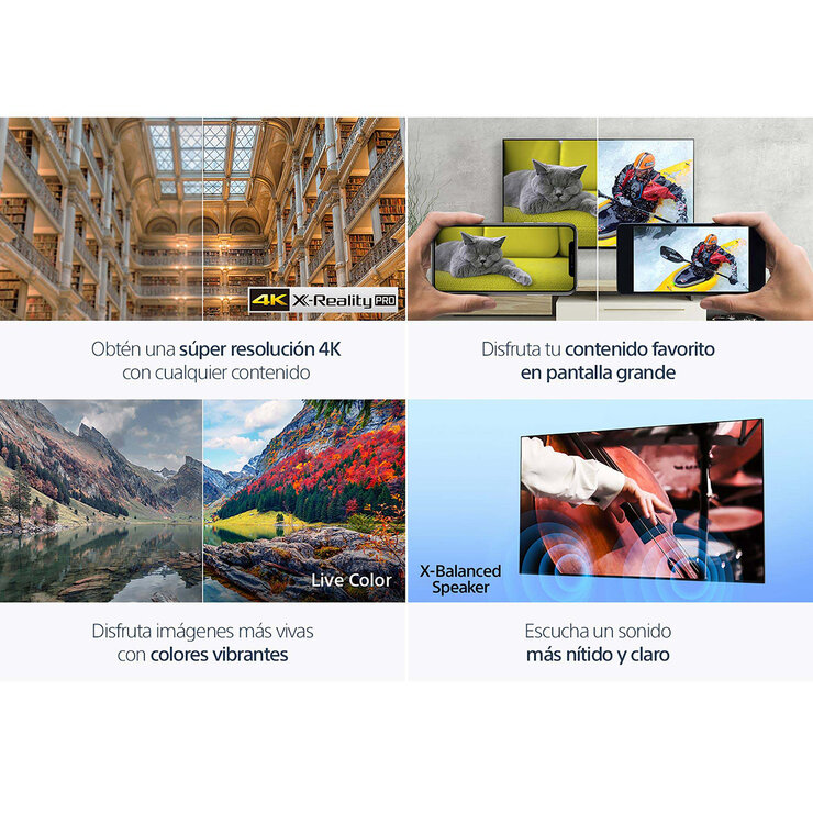 Sony Pantalla 85" 4K UHD Smart TV — Imagen 3 de 4