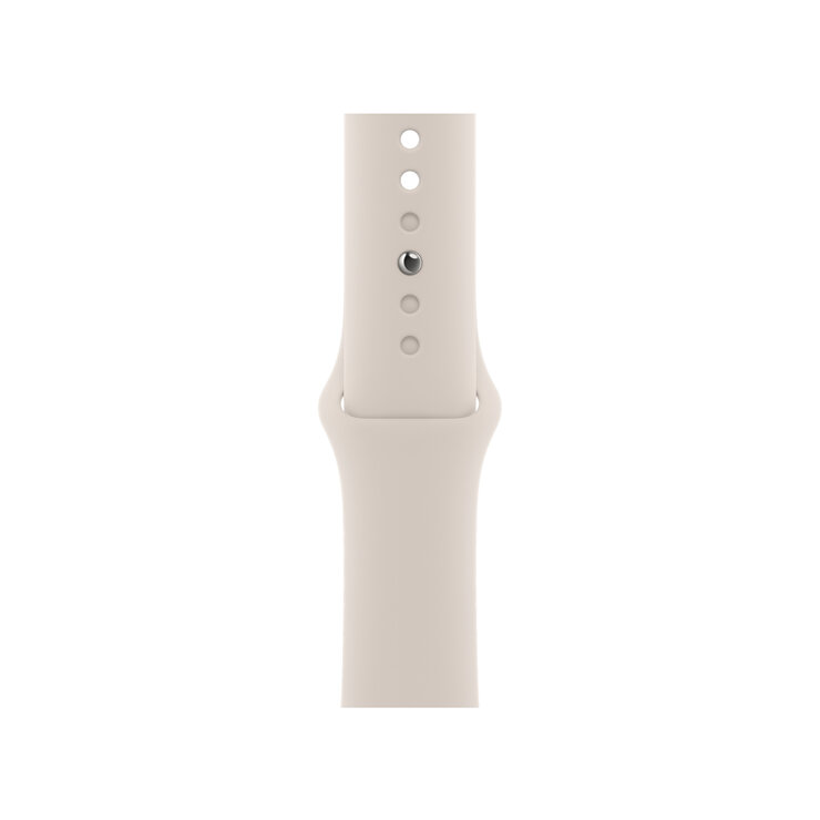 Apple Correa deportiva color blanco estelar para caja de 41 mm- Estándar — Imagen 2 de 3
