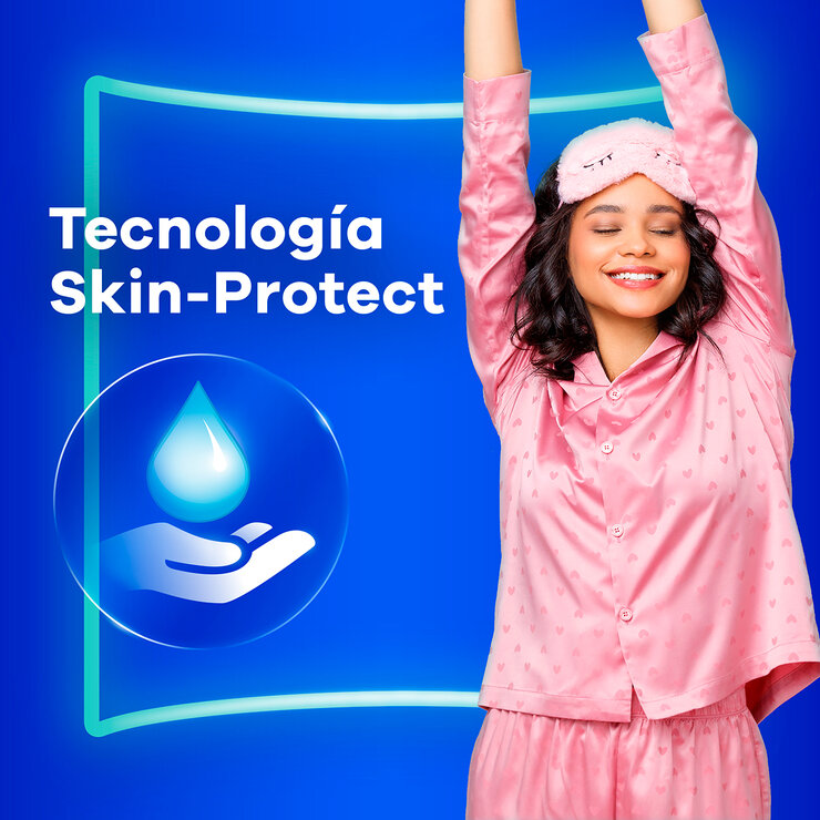 Always Sensitive Nocturna Toallas Femeninas 44 pzas — Imagen 4 de 4