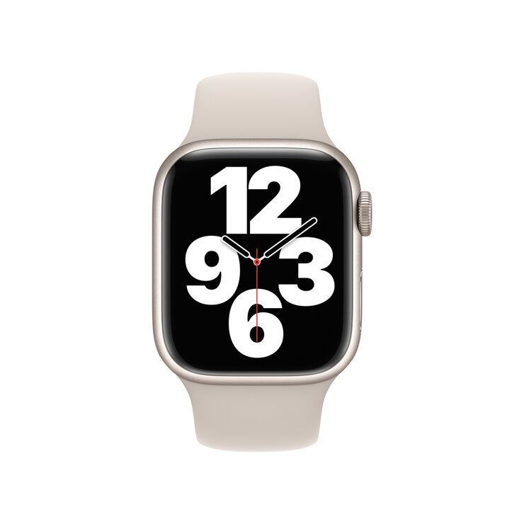 Apple Correa deportiva color blanco estelar para caja de 41 mm- Estándar — Imagen 3 de 3