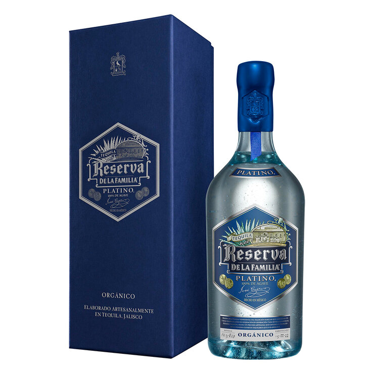 Tequila Reserva de la Familia Platino Orgánico 750ml — Imagen 2 de 4