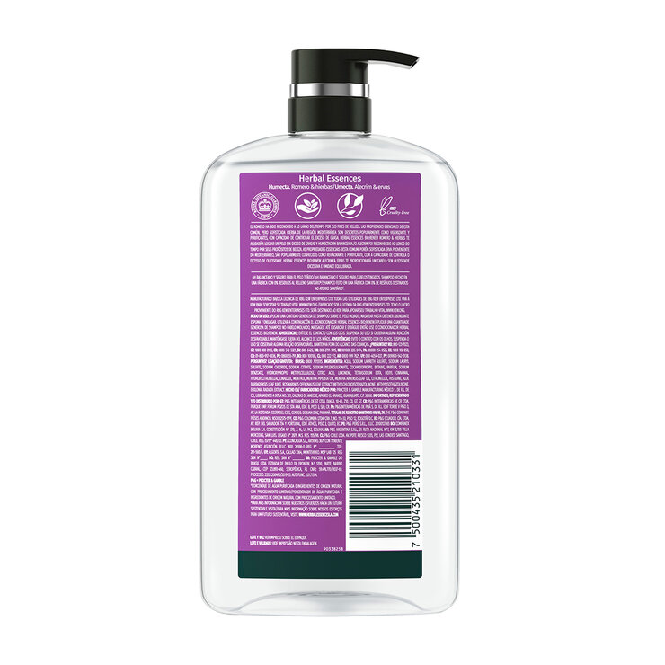 Herbal Essences Shampoo con Romero y Hierbas  865 ml — Imagen 4 de 4