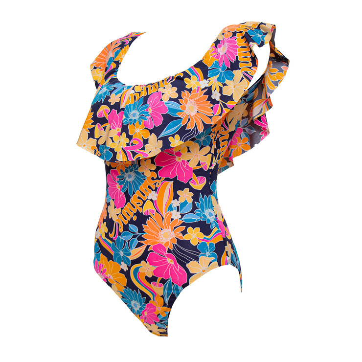 Alas de Sal, Traje de Baño para Dama, Estampado de Flores, Varias Tallas — Imagen 1 de 2