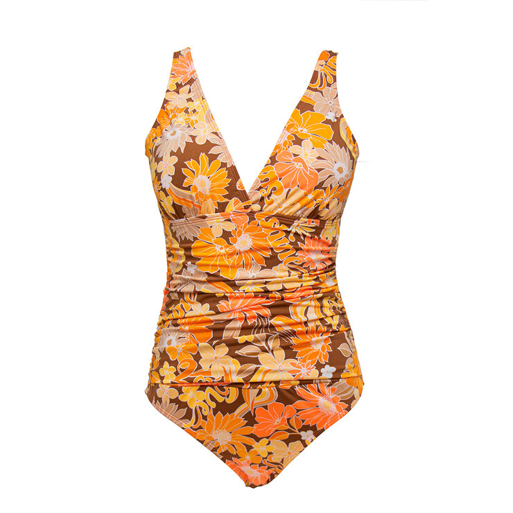 Alas de Sal, Traje de Baño para Dama, Estampado de Rayas, Varias Tallas — Imagen 1 de 2