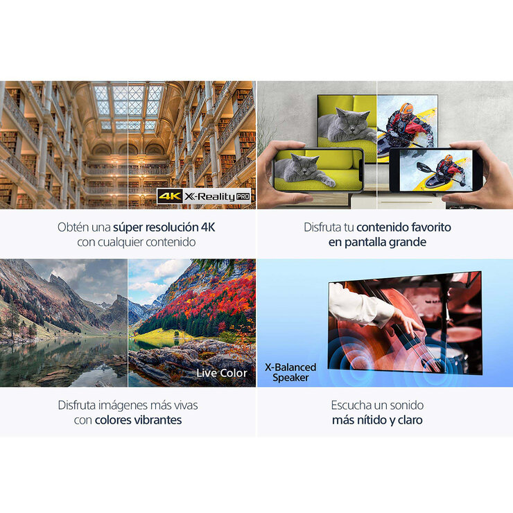 Sony Pantalla 55" 4K UHD Smart TV — Imagen 3 de 4