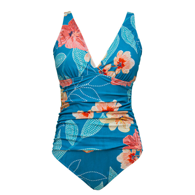 Alas de Sal, Traje de Baño para Dama, Estampado de Flores, Varias Tallas — Imagen 1 de 2