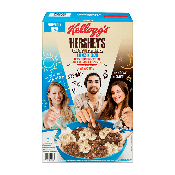 Kellogg´s Hersheys Cookies & Cream 680 g — Imagen 3 de 4