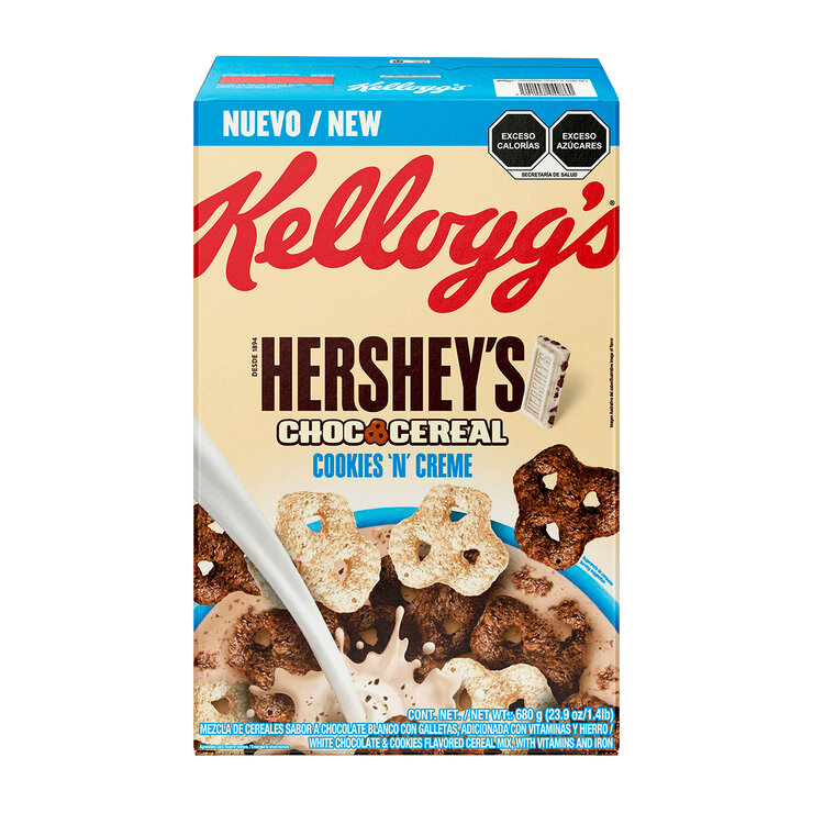 Kellogg´s Hersheys Cookies & Cream 680 g — Imagen 1 de 4