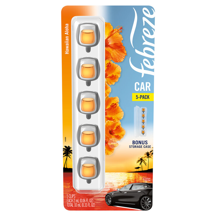 Febreze Aromatizante Para Automóvil Varios Aromas 5 Piezas  — Imagen 2 de 2